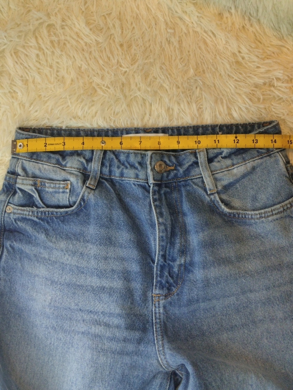ZARA Ripped Mom Fit Jean Size 6 - Picture 8 of 10
